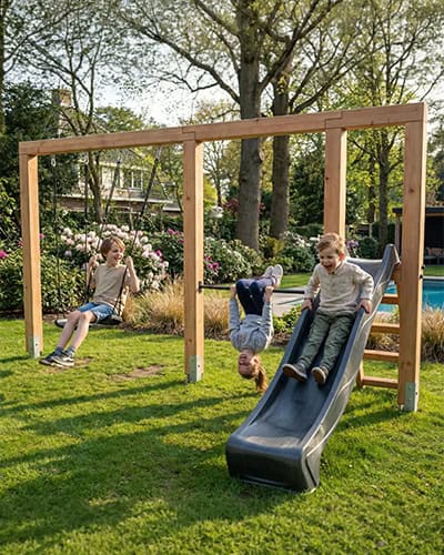 outdoor island, Home